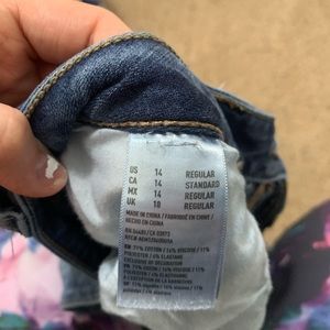 American eagle jeggings size 14 regular
